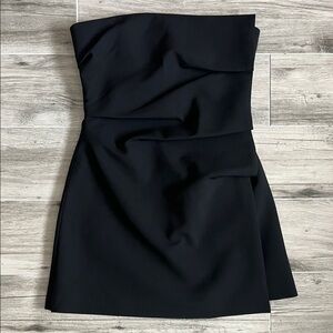 Black Strapless Dress- SIR the Label